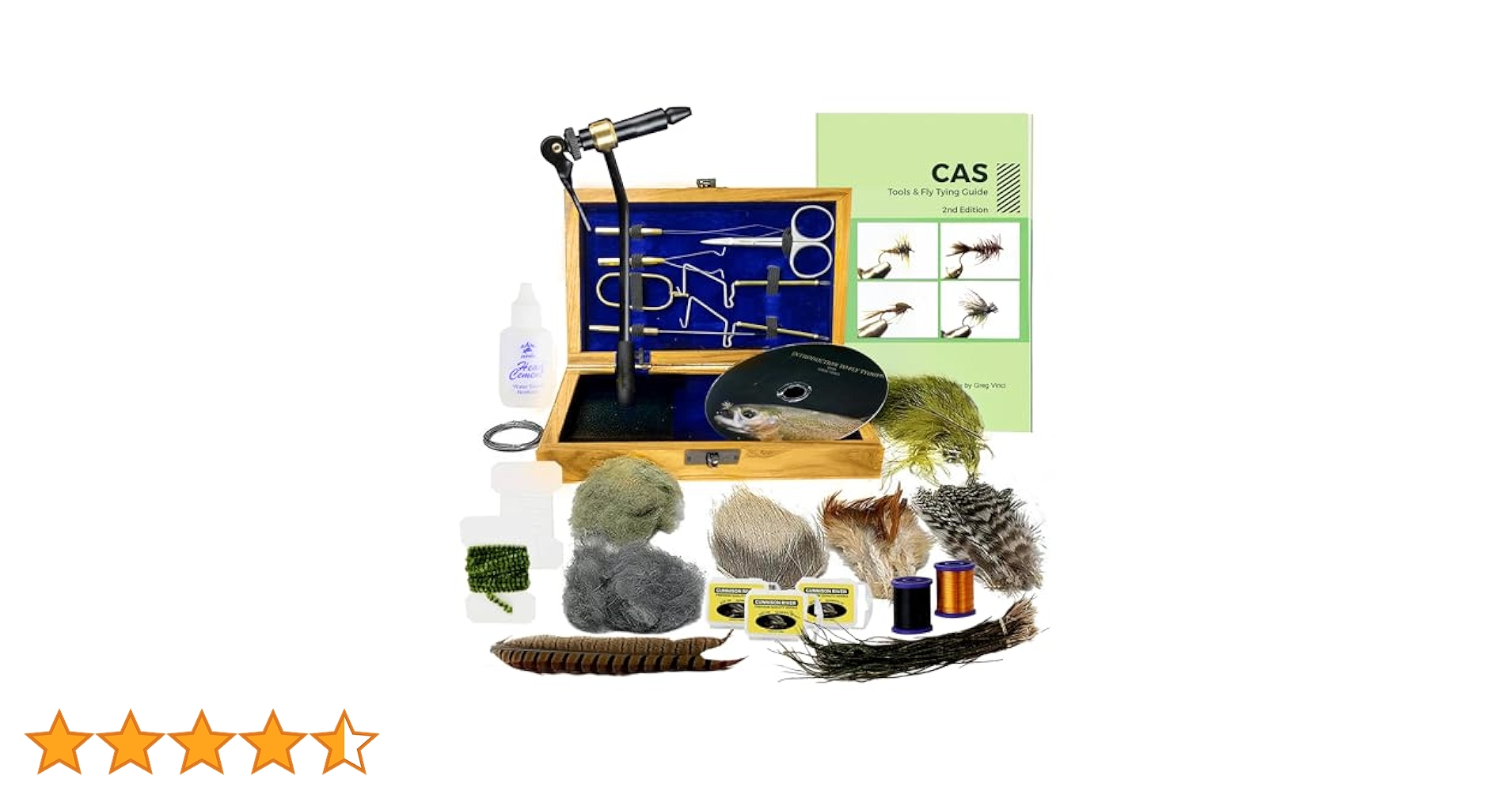 Creative Angler 木製フライタイイングステーション Amazon | Creative Angler フライタイイング標準ツールキット
